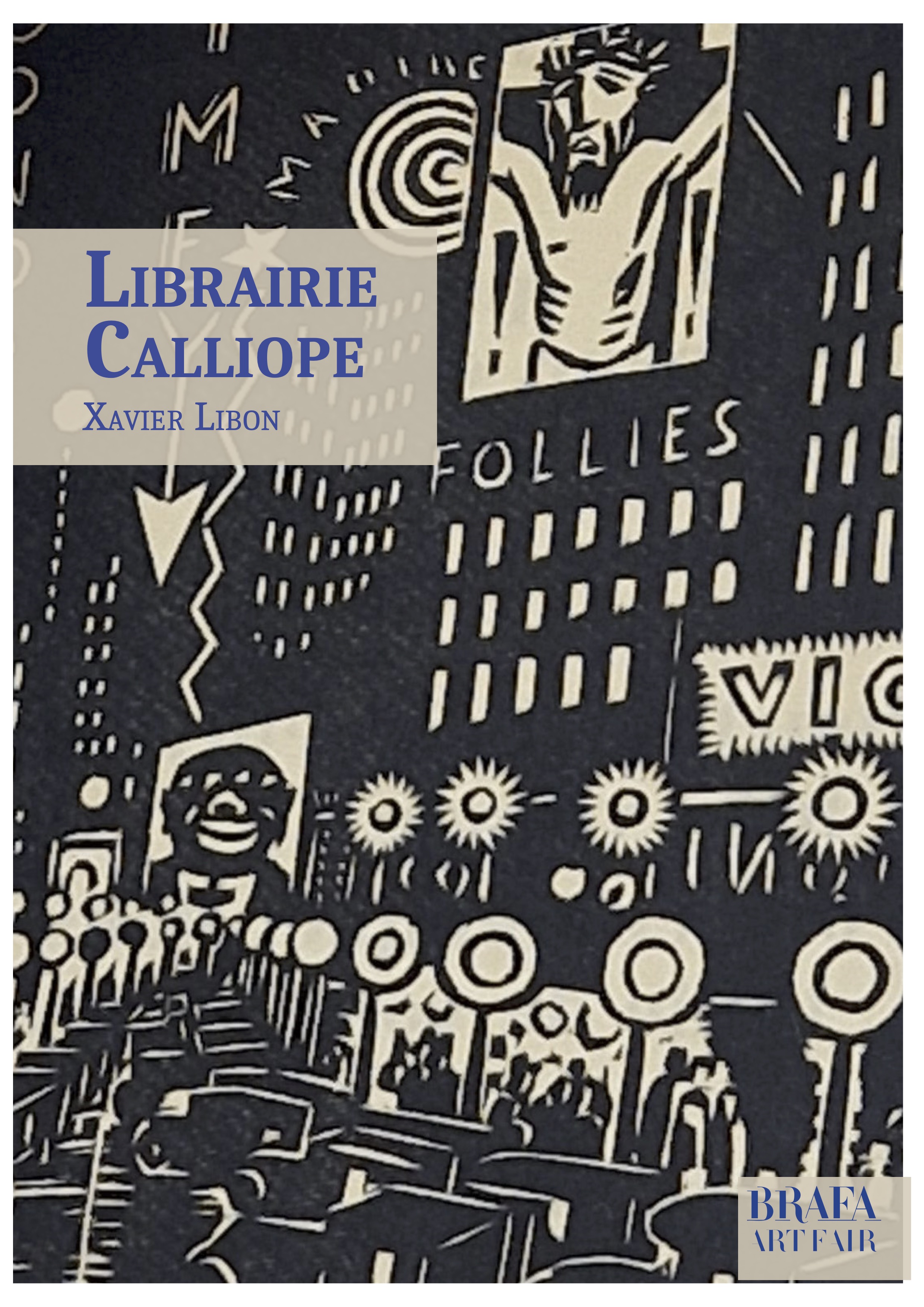 New catalogue of Librairie Calliope