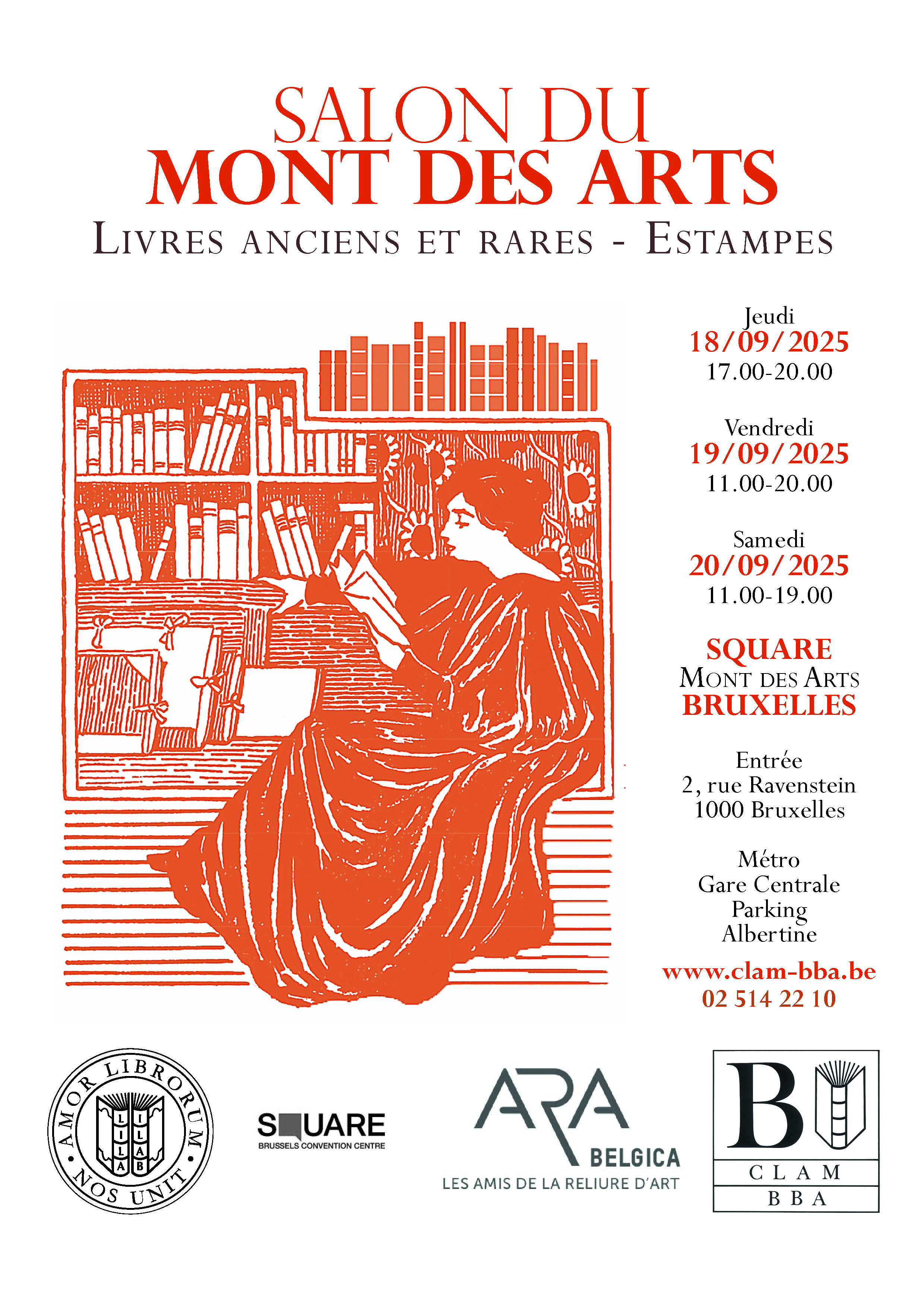 Salon du Mont des Arts - Rare Books & Prints - Brussels 2025